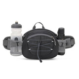 Maxbell Fanny Pack Hip Bag Adjustable Strap Waist Bag Pack for Hiking Sports Cycling Black - Aladdin Shoppers