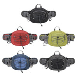 Maxbell Fanny Pack Hip Bag Adjustable Strap Waist Bag Pack for Hiking Sports Cycling Black - Aladdin Shoppers