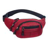 Maxbell Fanny Pack Hip Bag Chest Bag Running Waist Pack for Hiking Outdoor Workout Red - Aladdin Shoppers