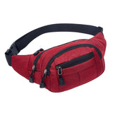 Maxbell Fanny Pack Hip Bag Chest Bag Running Waist Pack for Hiking Outdoor Workout Red - Aladdin Shoppers