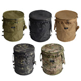 Maxbell Camping Trash Can Foldable Dirty Clothes Basket Portable for Garden Picnic Green - Aladdin Shoppers