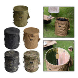 Maxbell Camping Trash Can Foldable Dirty Clothes Basket Portable for Garden Picnic Green - Aladdin Shoppers