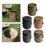 Maxbell Camping Trash Can Foldable Dirty Clothes Basket Portable for Garden Picnic Green - Aladdin Shoppers