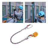 Maxbell Climbing Rope Grab Fall Arrester Self Locking Arborist Protection Gear - Aladdin Shoppers