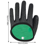 Maxbell Fishing Gloves Puncture Resistant Catch Fish Fish Landing Glove Fisherman Black - Aladdin Shoppers