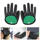 Maxbell Fishing Gloves Puncture Resistant Catch Fish Fish Landing Glove Fisherman Black - Aladdin Shoppers