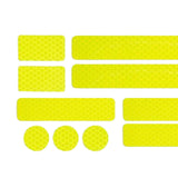 Maxbell Reflective Stickers High Visibility Decor Warning for Bikes Motorbike Yellow - Aladdin Shoppers