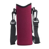 Maxbell 3xDetachable Kettle Pouch Holder Neoprene Water Bottle Carrier for Camping Red
