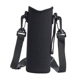 Maxbell 2xDetachable Kettle Pouch Holder Neoprene Water Bottle Carrier for Camping Black