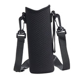 Maxbell 2xDetachable Kettle Pouch Holder Neoprene Water Bottle Carrier for Camping Black