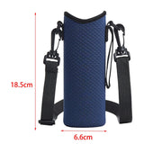 Maxbell Detachable Kettle Pouch Holder Neoprene Water Bottle Carrier for Camping Dark Blue - Aladdin Shoppers