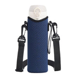Maxbell Detachable Kettle Pouch Holder Neoprene Water Bottle Carrier for Camping Dark Blue - Aladdin Shoppers
