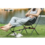 Maxbell Portable Folding Chair Footrest Picnic Beach Footstool Legs Rest Foot Stool - Aladdin Shoppers