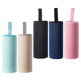 Maxbell 2xNeoprene Water Bottle Carrier Bag Cup Sleeve Holder Embossed 550ml Black