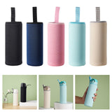 Maxbell 4xNeoprene Water Bottle Carrier Bag Cup Sleeve Holder Embossed 550ml Black