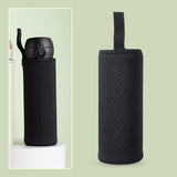 Maxbell 4xNeoprene Water Bottle Carrier Bag Cup Sleeve Holder Embossed 550ml Black