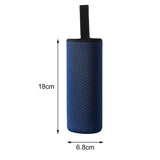 Maxbell 2xNeoprene Water Bottle Carrier Bag Cup Sleeve Holder Embossed 550ml Navy