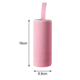 Maxbell 2xNeoprene Water Bottle Carrier Bag Cup Sleeve Holder Embossed 550ml Pink