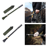 Maxbell Folding Spade Trowel Multitool Shovel Outdoor Tool for Travel Hiking black - Aladdin Shoppers