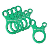 Maxbell AntiSlip Tightening Buckles 3 Hole Accessories Outdoor Activity Hiking Green 5pcs - Aladdin Shoppers