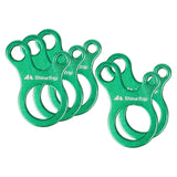 Maxbell AntiSlip Tightening Buckles 3 Hole Accessories Outdoor Activity Hiking Green 5pcs - Aladdin Shoppers