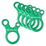Maxbell AntiSlip Tightening Buckles 3 Hole Accessories Outdoor Activity Hiking Green 5pcs - Aladdin Shoppers