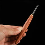 Maxbell Portable Fishing Line Knot Tying Tool Wooden Handle Fly Fishing Quick Knots - Aladdin Shoppers