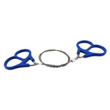 Maxbell 3xFoldable Hand Chainsaw Pocket Chainsaw Hand Saw Outdoor with Rings for Trees