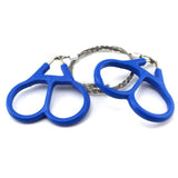 Maxbell 2xFoldable Hand Chainsaw Pocket Chainsaw Hand Saw Outdoor with Rings for Trees