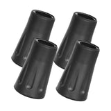 Maxbell 4x4x Walking Pole Tip Trekking Pole Tips Hiking Poles Rubber Tips for Camping