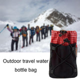 Maxbell Water Bottle Holder with Drawstring Pouch Bags Hydration Carrier Red - Aladdin Shoppers