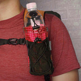 Maxbell Water Bottle Holder with Drawstring Pouch Bags Hydration Carrier Red - Aladdin Shoppers