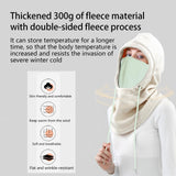 Maxbell Balaclava Ski Bandana Breathable for Snowboarding Hiking Motorcycle white - Aladdin Shoppers