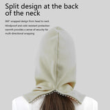 Maxbell Balaclava Ski Bandana Breathable for Snowboarding Hiking Motorcycle white - Aladdin Shoppers