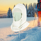 Maxbell Balaclava Ski Bandana Breathable for Snowboarding Hiking Motorcycle white - Aladdin Shoppers