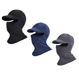 Maxbell Thermal Cycling Neck Warmer Headgear Balaclava Mask for Hiking Skiing Black - Aladdin Shoppers