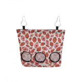 Rabbit Feeder Hanging Hay Bags Feeder Bag Hanging Pouch for Backyard Outside L strawberry - Aladdin Shoppers