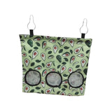 Rabbit Feeder Hanging Hay Bags Feeder Bag Hanging Pouch for Backyard Outside L avocado - Aladdin Shoppers