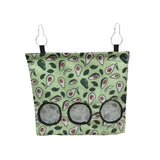 Rabbit Feeder Hanging Hay Bags Feeder Bag Hanging Pouch for Backyard Outside L avocado - Aladdin Shoppers