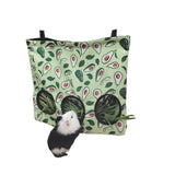 Rabbit Feeder Hanging Hay Bags Feeder Bag Hanging Pouch for Backyard Outside L avocado - Aladdin Shoppers