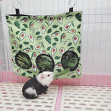 Rabbit Feeder Hanging Hay Bags Feeder Bag Hanging Pouch for Backyard Outside L avocado - Aladdin Shoppers