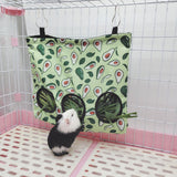Rabbit Feeder Hanging Hay Bags Feeder Bag Hanging Pouch for Backyard Outside L avocado - Aladdin Shoppers