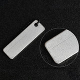 Maxbell 3xDurable Fishing Hook File Practical Keychain Pocket Grinding Fish Hooks