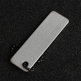 Maxbell 2xDurable Fishing Hook File Practical Keychain Pocket Grinding Fish Hooks