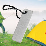 Maxbell 3xDurable Fishing Hook File Practical Keychain Pocket Grinding Fish Hooks