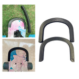 Maxbell 4xSkateboard Deck Guards Protector Crash Rubber Strip for Longboard Boys Grils