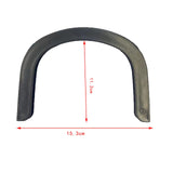 Maxbell 3xSkateboard Deck Guards Protector Crash Rubber Strip for Longboard Boys Grils