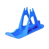Maxbell Winter Snow Sled Bike Ski Sledge Sledding Skiing Sleigh Sports Toboggan Blue - Aladdin Shoppers