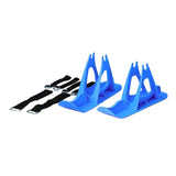 Maxbell Winter Snow Sled Bike Ski Sledge Sledding Skiing Sleigh Sports Toboggan Blue - Aladdin Shoppers