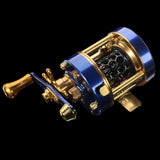 Maxbell High Speed Baitcasting Reels 5.0:1 Ratio Baitcaster Trolling Reel Metal left - Aladdin Shoppers